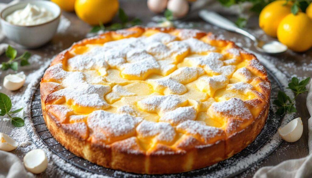 Saftiger Zitronenkuchen vom Blech: Mit Joghurt wird er unglaublich locker