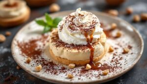 Für dieses cremige Giotto-Dessert braucht man keinen Ofen und nur 10 Minuten Zeit