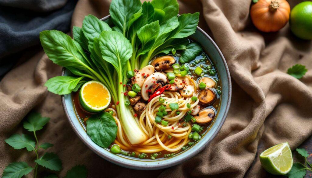 Pak-Choi-Suppe – vegetarisch, aromatisch, schnell gekocht!