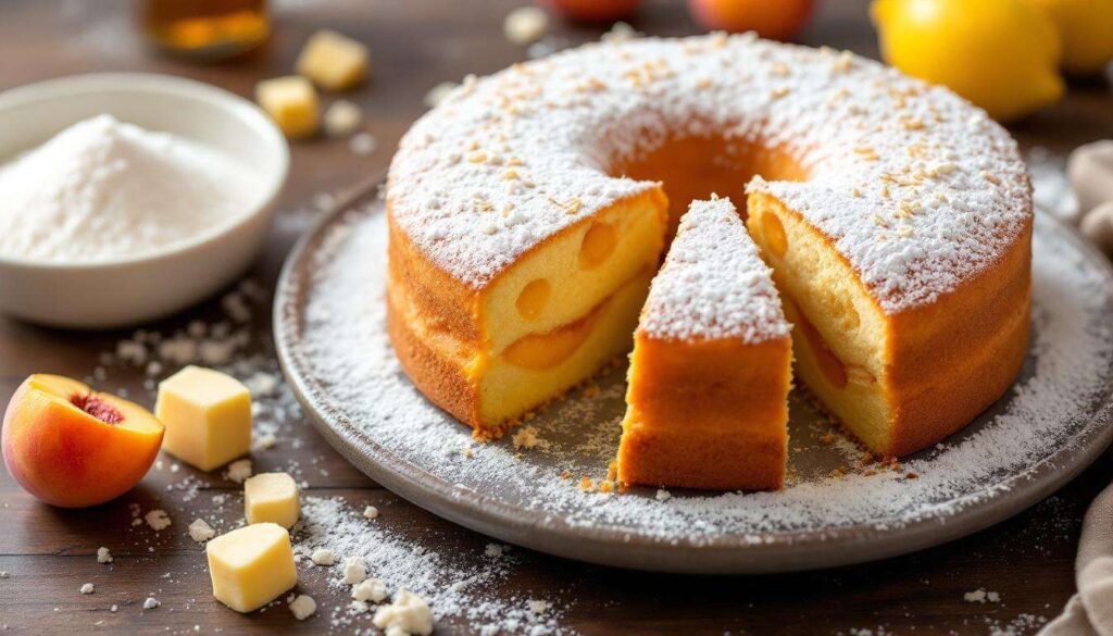 Beste Torten Rezepte: Diese Pfirsich-Schmand-Torte ist ein Kuchen-Traum